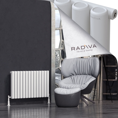 Radiva - Mati Alüminyum Radyatör 600x1032 Beyaz