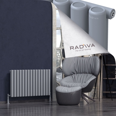 Radiva - Mati Alüminyum Radyatör 600x1106 Gri (1)