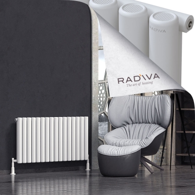 Radiva - Mati Alüminyum Radyatör 600x1180 Beyaz (1)