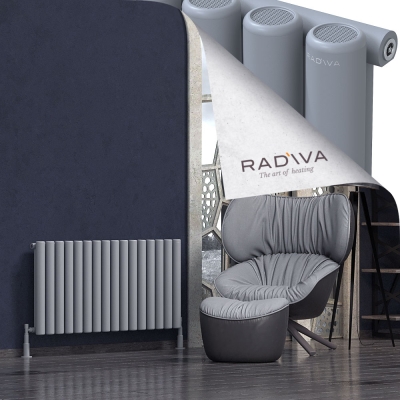 Radiva - Mati Alüminyum Radyatör 600x1180 Gri (1)