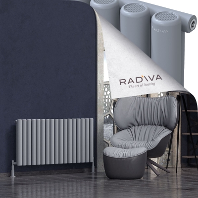 Radiva - Mati Alüminyum Radyatör 600x1254 Gri