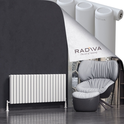 Radiva - Mati Alüminyum Radyatör 600x1476 Beyaz (1)
