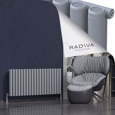 Radiva - Mati Alüminyum Radyatör 600x1476 Gri