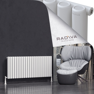 Radiva - Mati Alüminyum Radyatör 600x1550 Beyaz