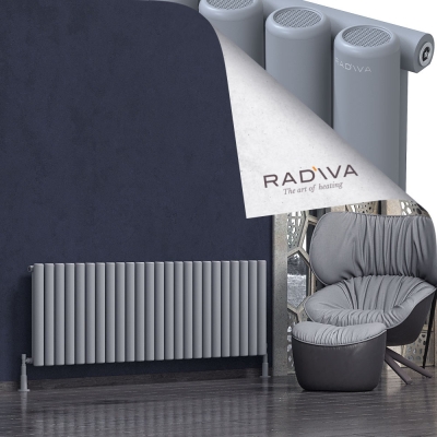 Radiva - Mati Alüminyum Radyatör 600x1772 Gri (1)