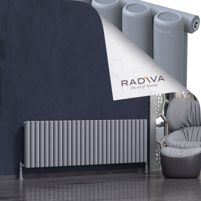 Radiva - Mati Alüminyum Radyatör 600x2068 Gri (1)