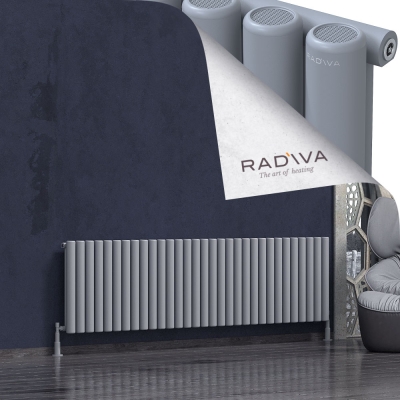 Radiva - Mati Alüminyum Radyatör 600x2290 Gri (1)