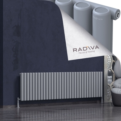 Radiva - Mati Alüminyum Radyatör 600x2364 Gri (1)