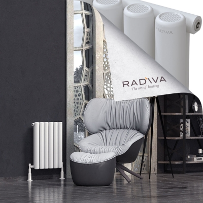 Radiva - Mati Alüminyum Radyatör 600x440 Beyaz