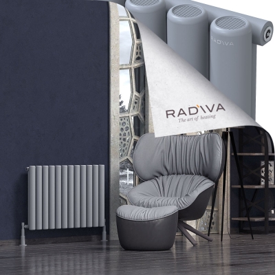 Radiva - Mati Alüminyum Radyatör 600x884 Gri (1)
