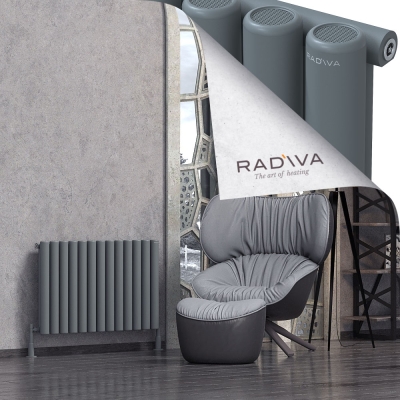 Radiva - Mati Alüminyum Radyatör 600x958 Antrasit (1)