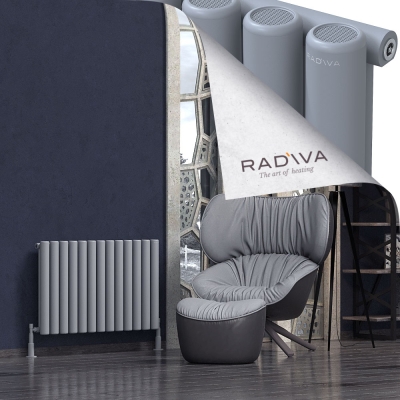 Radiva - Mati Alüminyum Radyatör 600x958 Gri (1)