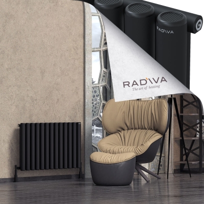 Radiva - Mati Alüminyum Radyatör 600x958 Siyah (1)