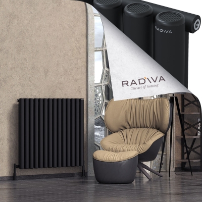 Radiva - Mati Alüminyum Radyatör 900x1032 Siyah (1)