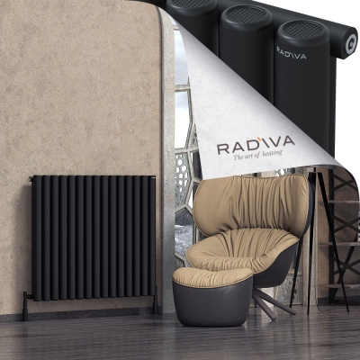 Radiva - Mati Alüminyum Radyatör 900x1106 Siyah (1)