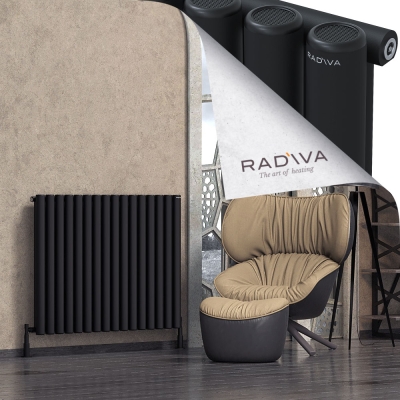 Radiva - Mati Alüminyum Radyatör 900x1180 Siyah (1)