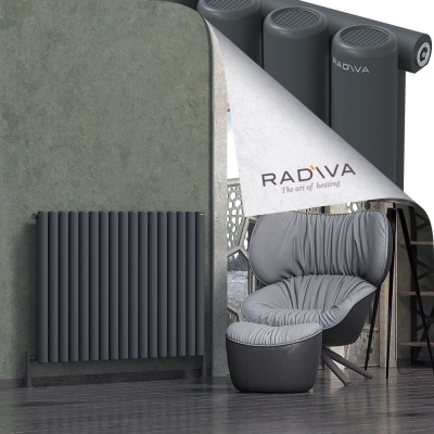 Radiva - Mati Alüminyum Radyatör 900x1254 Koyu Antrasit (1)