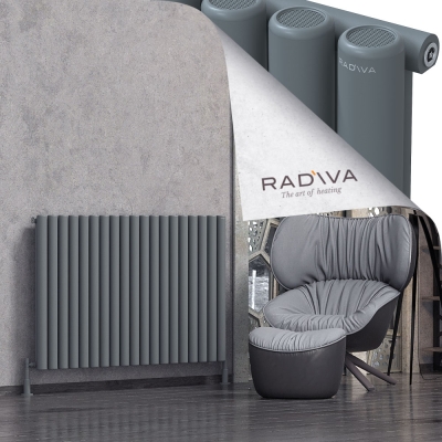 Radiva - Mati Alüminyum Radyatör 900x1402 Antrasit