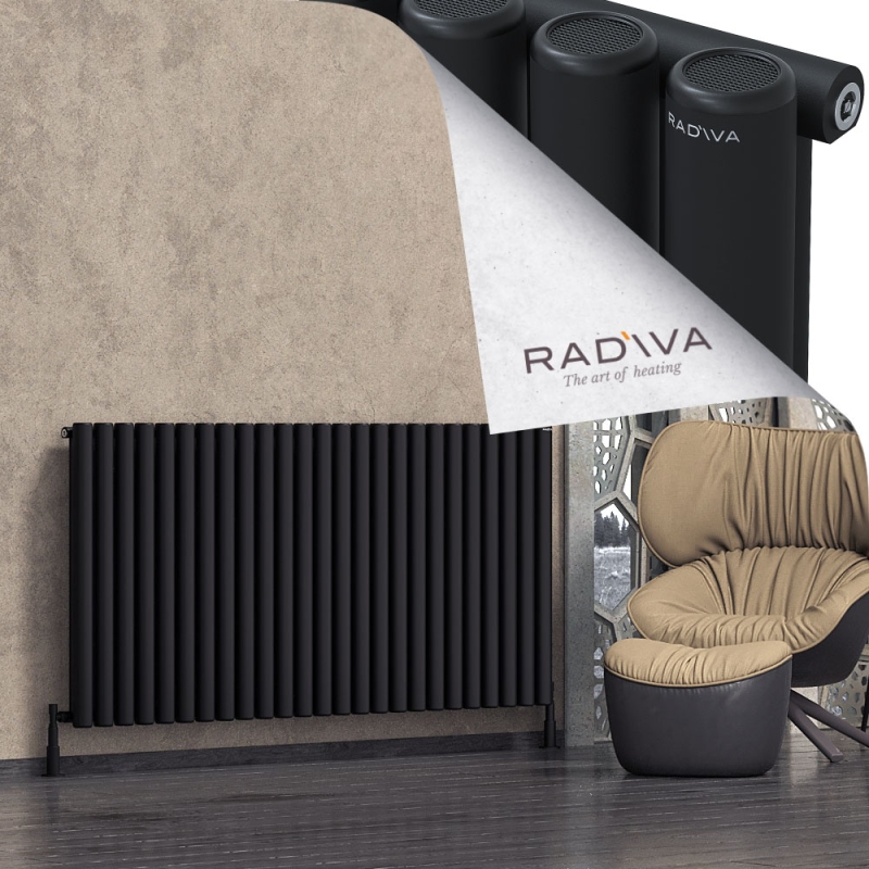 Mati Alüminyum Radyatör 900x1846 Siyah - 2MAT09001846B3TS