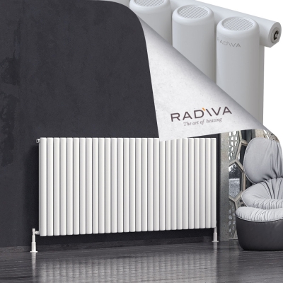 Radiva - Mati Alüminyum Radyatör 900x2142 Beyaz (1)