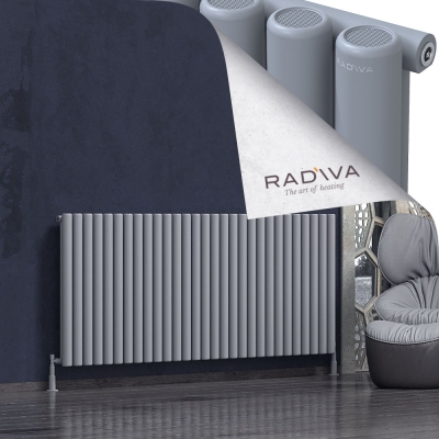 Radiva - Mati Alüminyum Radyatör 900x2142 Gri (1)