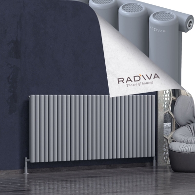 Radiva - Mati Alüminyum Radyatör 900x2216 Gri (1)