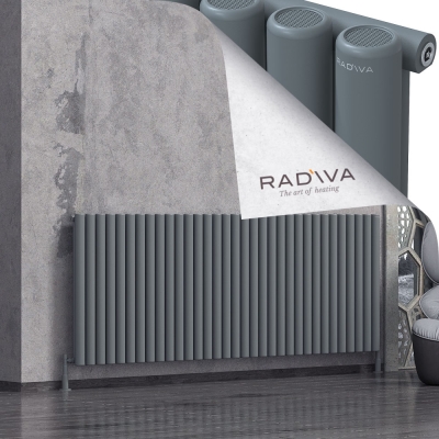 Radiva - Mati Alüminyum Radyatör 900x2438 Antrasit (1)
