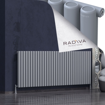 Radiva - Mati Alüminyum Radyatör 900x2438 Gri
