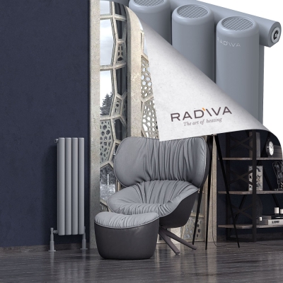 Radiva - Mati Alüminyum Radyatör 900x292 Gri (1)