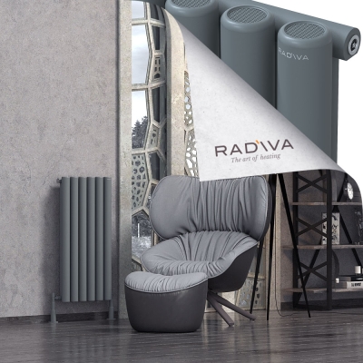 Radiva - Mati Alüminyum Radyatör 900x440 Antrasit (1)
