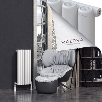 Radiva - Mati Alüminyum Radyatör 900x440 Beyaz