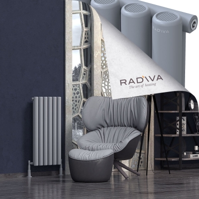Radiva - Mati Alüminyum Radyatör 900x440 Gri (1)