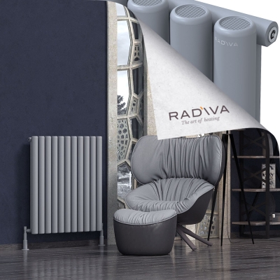 Radiva - Mati Alüminyum Radyatör 900x810 Gri