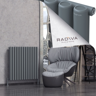 Radiva - Mati Alüminyum Radyatör 900x958 Antrasit (1)