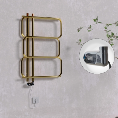 Radiva - MATSU Elektrikli Havlupan 540x884 Altın (Thesis Termostat) 200W (1)