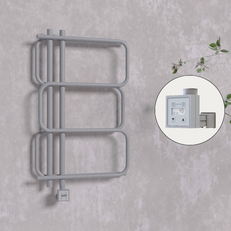 MATSU Elektrikli Havlupan 540x884 Antrasit (KTX3 Termostat) 300W - 1MAT05400884B2TE7030