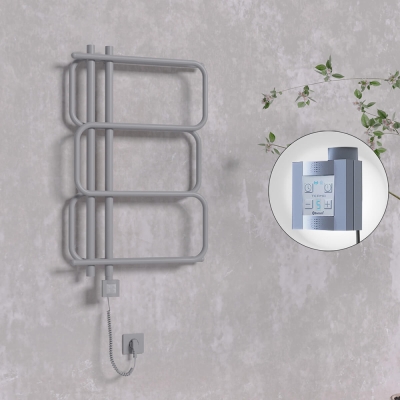 Radiva - MATSU Elektrikli Havlupan 540x884 Antrasit (KTX4 Termostat) 300W Spiral Kablolu (1)