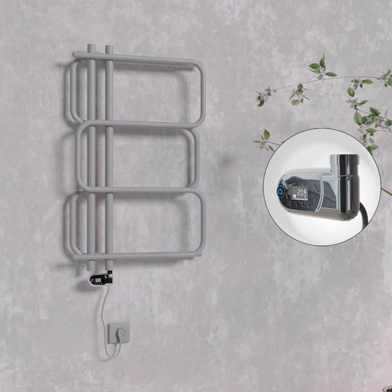 MATSU Elektrikli Havlupan 540x884 Antrasit (Thesis Termostat) 300W - 1MAT05400884B2TE2030