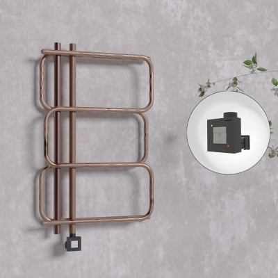 Radiva - MATSU Elektrikli Havlupan 540x884 Bakır Eskitme (KTX1 Termostat) 200W (1)