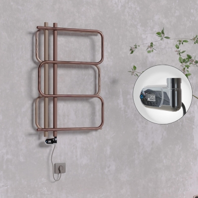 Radiva - MATSU Elektrikli Havlupan 540x884 Bakır Eskitme (Thesis Termostat) 200W (1)