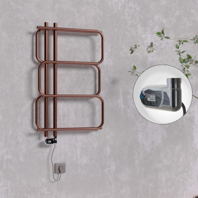 Radiva - MATSU Elektrikli Havlupan 540x884 Bakır (Thesis Termostat) 200W