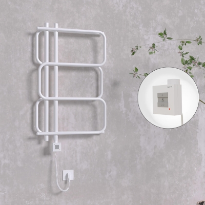 Radiva - MATSU Elektrikli Havlupan 540x884 Beyaz (KTX1 Termostat) 300W Spiral Kablolu