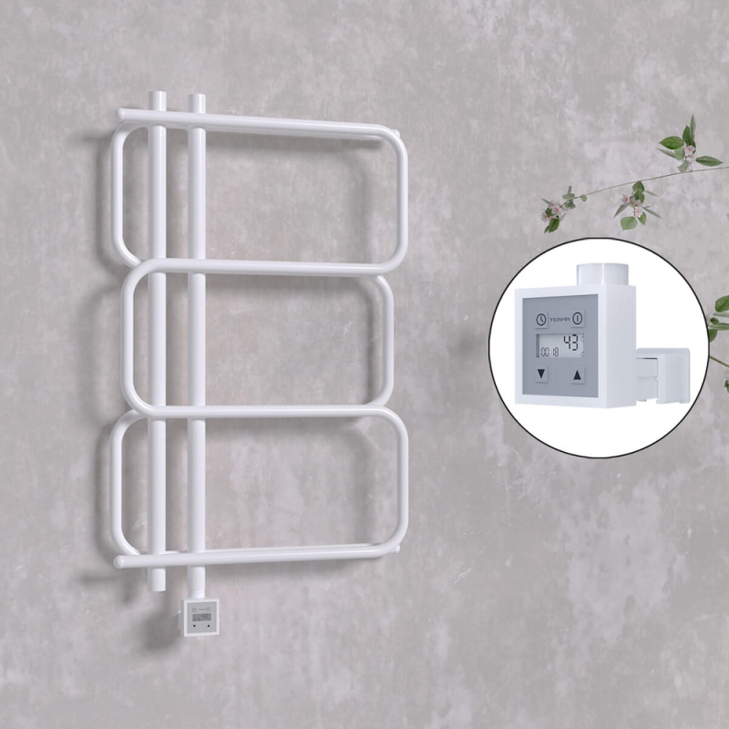 MATSU Elektrikli Havlupan 540x884 Beyaz (KTX3 Termostat) 300W - 1MAT05400884B1PE7030