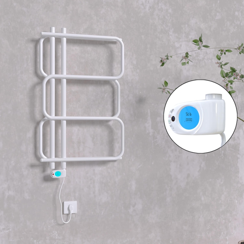 MATSU Elektrikli Havlupan 540x884 Beyaz (Musa Termostat) 300W - 1MAT05400884B1PE3030