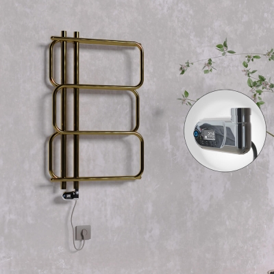 Radiva - MATSU Elektrikli Havlupan 540x884 Bronz (Thesis Termostat) 200W