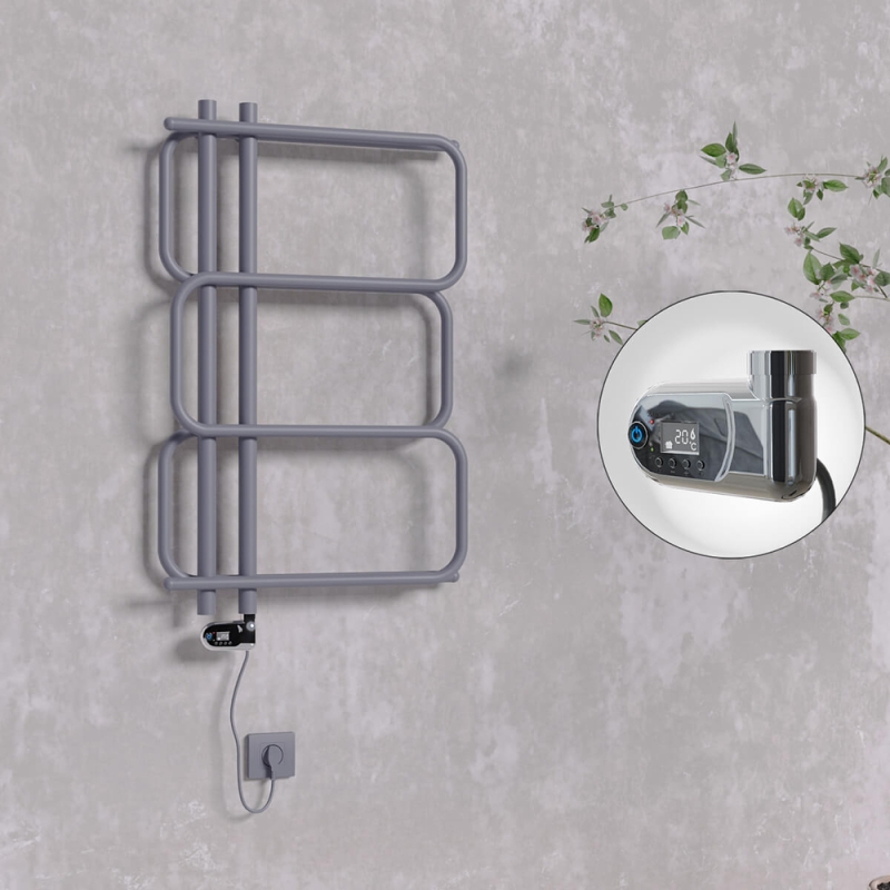 MATSU Elektrikli Havlupan 540x884 Koyu Antrasit (Thesis Termostat) 300W - 1MAT05400884B6TE2030