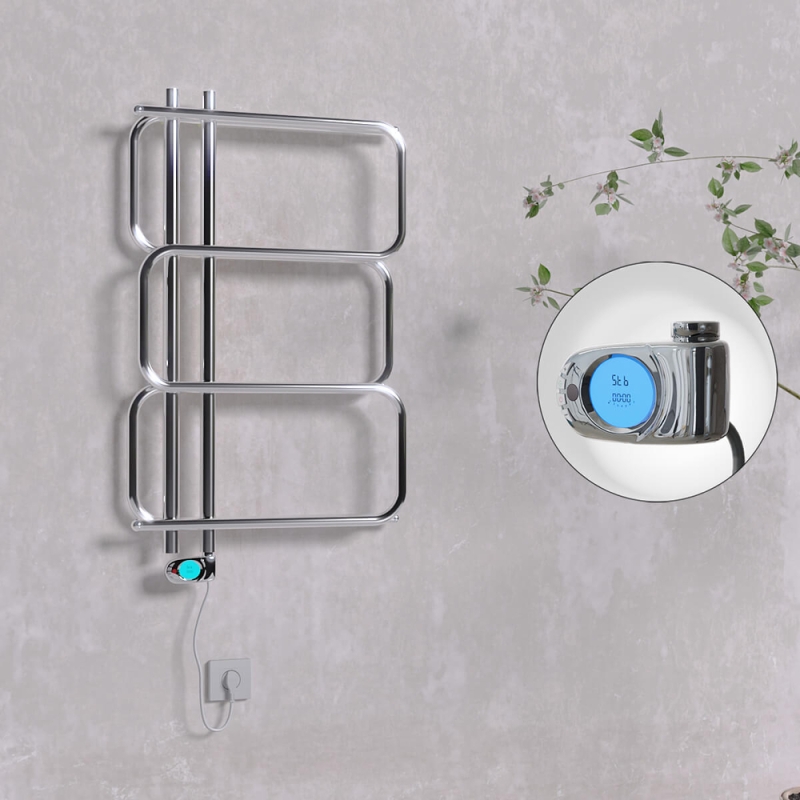 MATSU Elektrikli Havlupan 540x884 Krom (Musa Termostat) 200W - 1MAT05400884K1PE3020