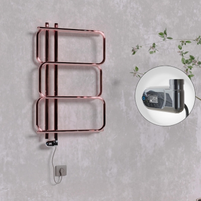 Radiva - MATSU Elektrikli Havlupan 540x884 Rose Gold (Thesis Termostat) 200W (1)