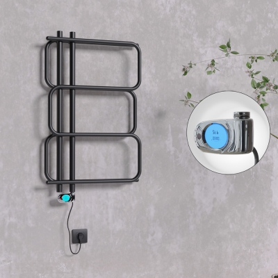Radiva - MATSU Elektrikli Havlupan 540x884 Siyah (Musa Termostat) 300W (1)