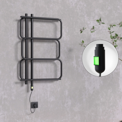 Radiva - MATSU Elektrikli Havlupan 540x884 Siyah (On/Off Düğmeli) 300W (1)